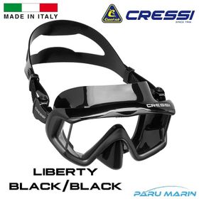 Cressi Liberty Black Black Dalış ve Yüzme Maskesi