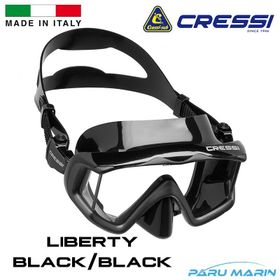 Cressi Liberty Black Black Dalış ve Yüzme Maskesi