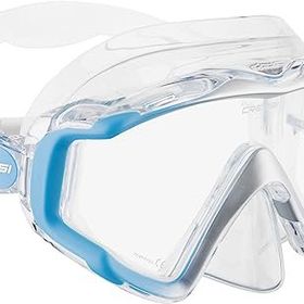 Cressi Liberty Triside Spe Clear Blue Silver Dalış Maskesi