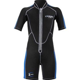 Cressi Lido Junior Shorty Siyah Mavi 2 mm 10/11 Yaş Dalış Elbisesi
