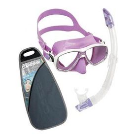 Cressi Marea Lilac Maske Gamma Şnorkel Seti