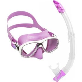 Cressi Marea Lilac Maske Gamma Şnorkel Seti