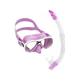 Cressi Marea Lilac Maske Gamma Şnorkel Seti