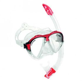 Cressi Matrix Clear Sarı Maske Gamma Şnorkel Seti