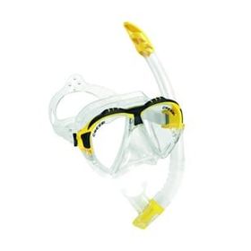 Cressi Matrix Clear Sarı Maske Gamma Şnorkel Seti