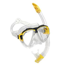 Cressi Matrix Clear Sarı Maske Gamma Şnorkel Seti