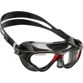 Cressi Mini Cobra Clear Black Red Deniz Gözlüğü