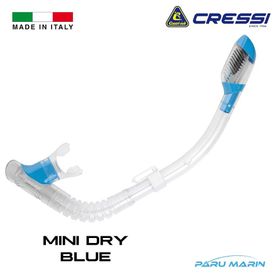 Cressi Minidry Mavi Kuru Şnorkel