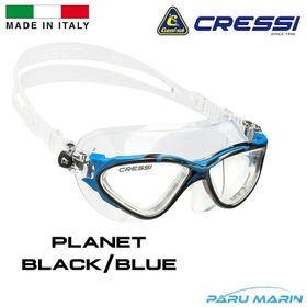 Cressi Planet Black Blue Yüzücü Gözlüğü