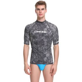Cressi Rash Guard Black Grey Erkek T-Shirt