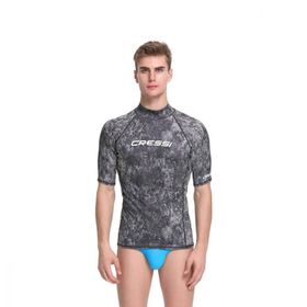 Cressi Rash Guard Black Grey Erkek T-Shirt