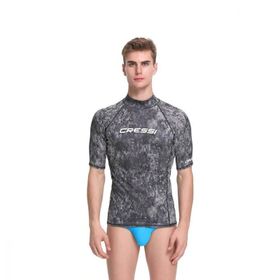 Cressi Rash Guard Black Grey Erkek T-Shirt
