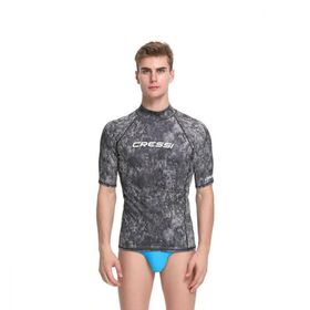 Cressi Rash Guard Black Grey Erkek T-Shirt
