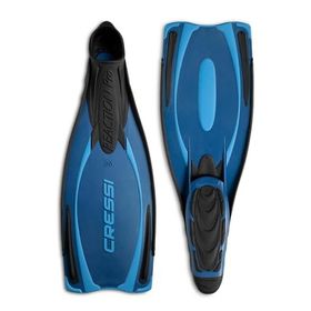 Cressi Reaction Pro Yüksek İtme Kuvveti Yüzme ve Serbest Dalış İçin Mavi 46/47 Geniş Tabanlı Palet