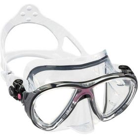 Cressi Şeffaf Pembe Big Eyes Evolution Crystal Yetişkin Dalış Maskesi