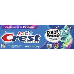 Crest Kids Advanced Renk Değiştiren Florürlü 119 gr Çocuk Diş Macunu