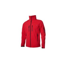 Cresta 1001-594 Erkek Kırmızı Outdoor Gizli Kapüşonlu Softshell Erkek Ceket