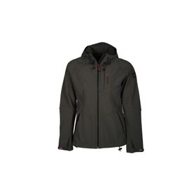 Cresta 1056-W Haki Outdoor Kadın Kapüşonlu Dynamic Softshell Ceket