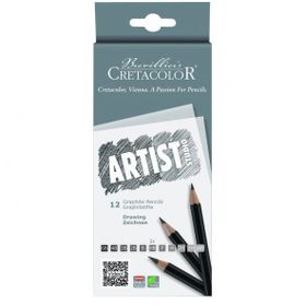 Cretacolor 14112 Artist Studio Graphite 12'li Dereceli Kalem Seti