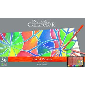 Cretacolor 191079 36 Renk Fine Art Pastel Pencils