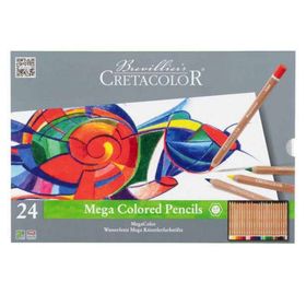 Cretacolor 24’lü Megacolor Kuru Boya Kalemi