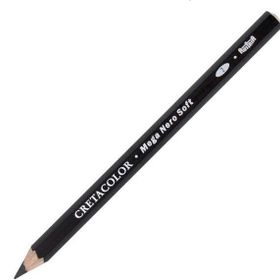 Cretacolor 46128 Mega Nero Pencil Soft Yağlı Kömür Kalem