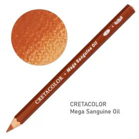 Cretacolor 46208 Mega Sanguine Oil Pencil Medium Yağlı Çizim Kalemi