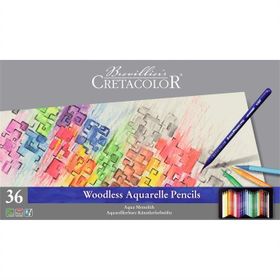 Cretacolor 5784369 Aquamonolith Aquarelle Pencil Permanent Red Light Boya Kalemi