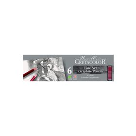Cretacolor 6’lı 16025 Cleos Fine Art Graphite Dereceli Kalem Seti