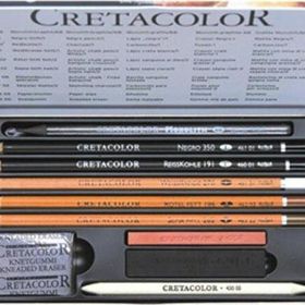 Cretacolor Artino 10'lu Metal Kutu 40020 Çizim Seti