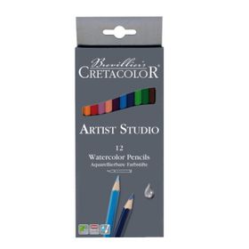 Cretacolor Artist Studio 12 Renk Sulandırılabilir Kuru Boya Seti