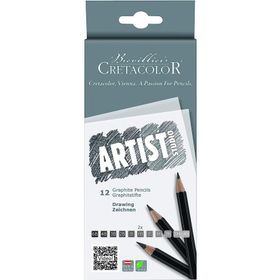 Cretacolor Artist Studio Dereceli 12'li 14112 Kalem Seti