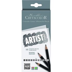 Cretacolor Artist Studio Dereceli 12'li 14112 Kalem Seti