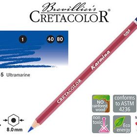 Cretacolor Karmina Ultramarine Kuru Boya Kalemi