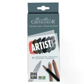 Cretacolor Kod:465 11 Artist Studio Sketching Çizim Seti