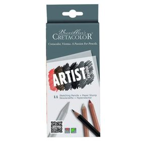 Cretacolor Kod:465 11 Artist Studio Sketching Çizim Seti