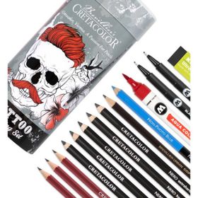 Cretacolor Tattoo Dövme 14'lü 40083 Çizim Seti