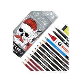 Cretacolor Tattoo Dövme 14'lü 40083 Çizim Seti