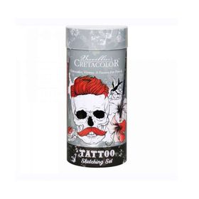 Cretacolor Tattoo Sketching 14 Adet Metal Kutu Set