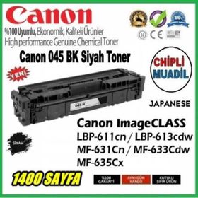 CRG-045H Canon Siyah Muadil Toner