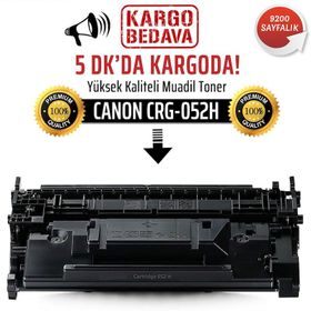 CRG-052H Canon Siyah Muadil Toner