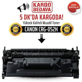CRG-052H Canon Siyah Muadil Toner