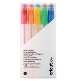 Cricut 2009964 Joy Gökkuşağı Renkleri 10'lu Kalem Seti 0.8 mm Glitter Jel