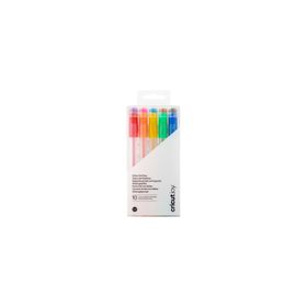 Cricut 2009964 Joy Gökkuşağı Renkleri 10'lu Kalem Seti 0.8 mm Glitter Jel