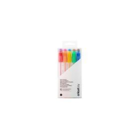 Cricut 2009964 Joy Gökkuşağı Renkleri 10'lu Kalem Seti 0.8 mm Glitter Jel