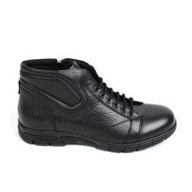 Crisso B477 Siyah Deri Erkek Bot