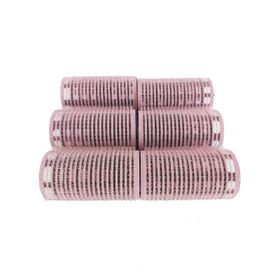 Croc 1202 Pembe Cırtlı 6'lı Çap 3.5 cm Bigudi