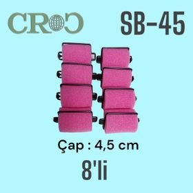 Croc Pembe Sb-45 8'li Sünger Bigudi