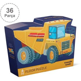 Crocodile 02202 Creek Dekoratif Construction Zone 36 Parçalı Puzzle