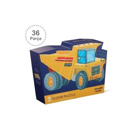 Crocodile 02202 Creek Dekoratif Construction Zone 36 Parçalı Puzzle